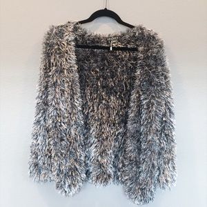 K-Style Me fuzzy cardigan